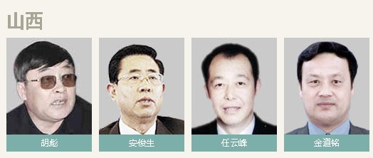 山西落马高官名单 2014山西高官落马（图/视频）