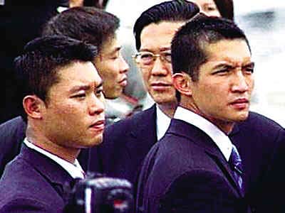 普京访华中俄保镖 图