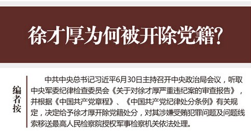 徐才厚 论坛 徐才厚为何被开除党籍_论坛