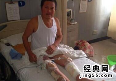 村民被割皮 河北无极被征地村民遭围砍割皮事件现场图