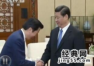 中国主席怒骂安倍图片