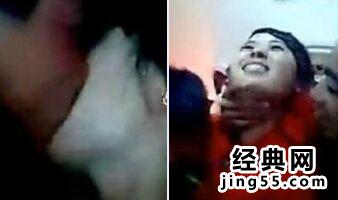 闹洞房新娘遭多名男子轮番舌吻 现场图尺度太大