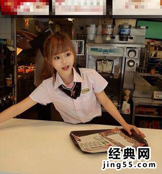 徐薇涵照片 台湾最萌女店员徐薇涵个人资料简介